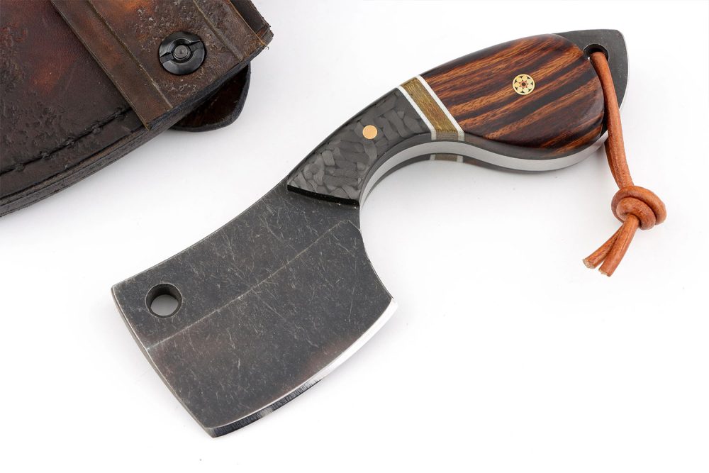 Ox Compact Cleaver with Ironwood Handle