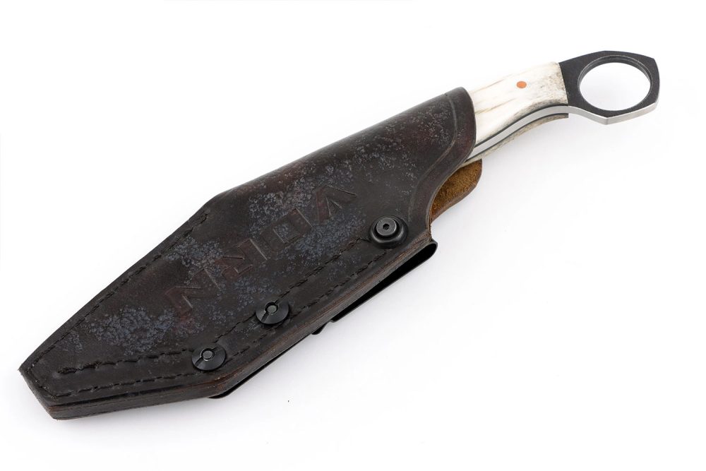 Tonn Fixed Blade Knife with Antler Handle