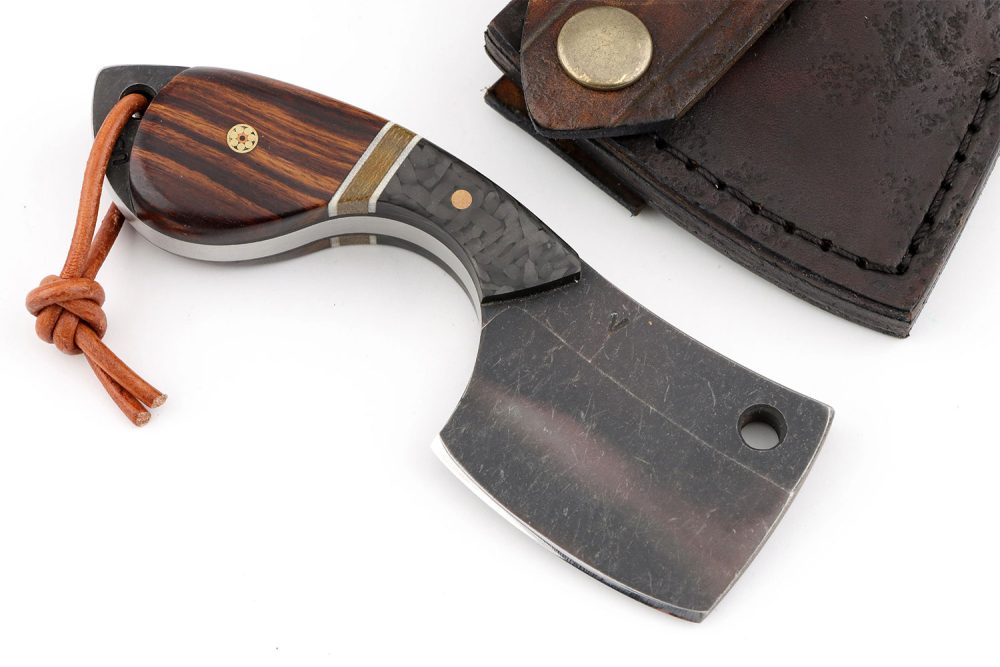 Ox Compact Cleaver with Ironwood Handle