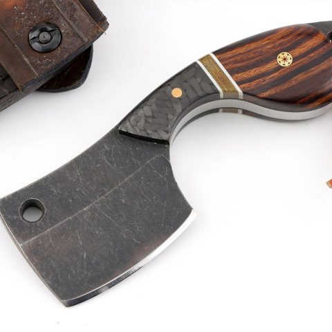 Ox Compact Cleaver with Ironwood Handle