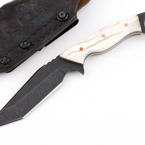 Tonn Fixed Blade Knife with Antler Handle