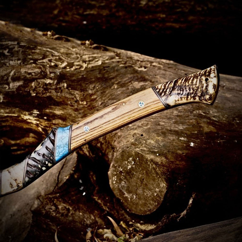 Handmade Forged Carbon Steel Survival Axe