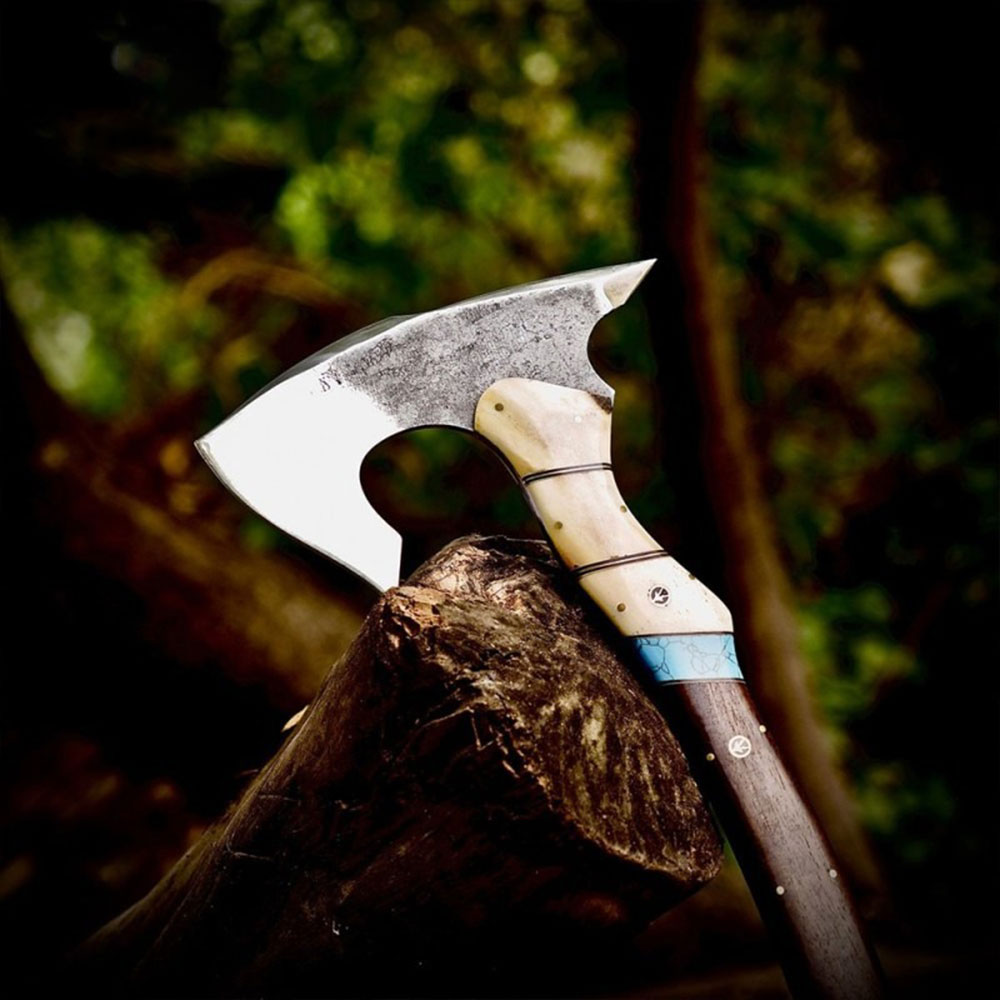 Handmade High Carbon Forged Outdoor Axe