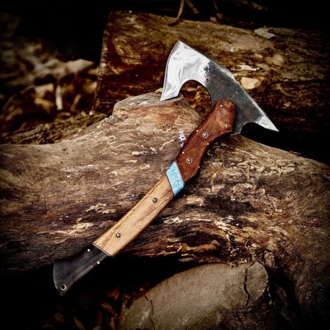 Hand-Forged Camping Axe