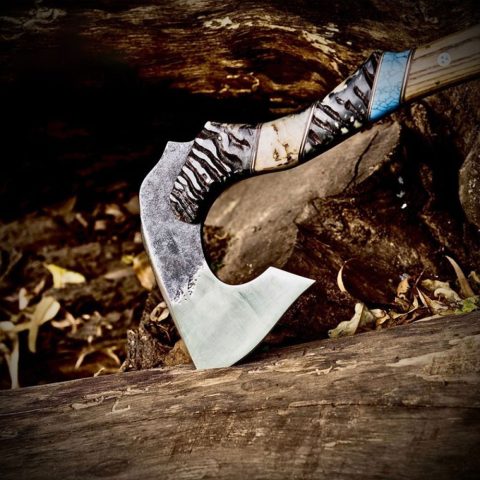 forged carbon steel axe